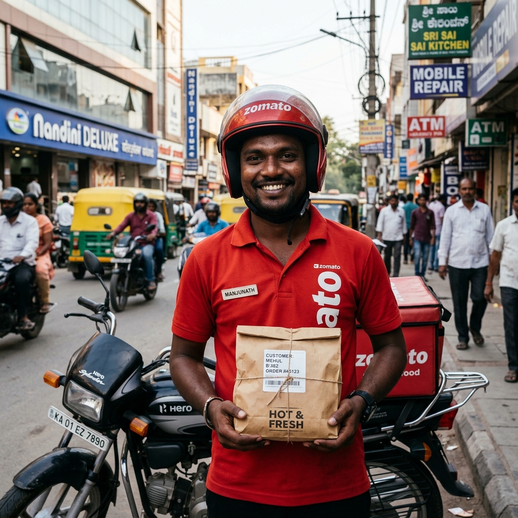 Indian Food Delivery Partner App